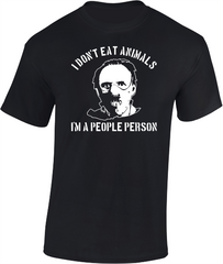 Hanibal Lecter Halloween/Vegetarian/Vegan T-Shirt