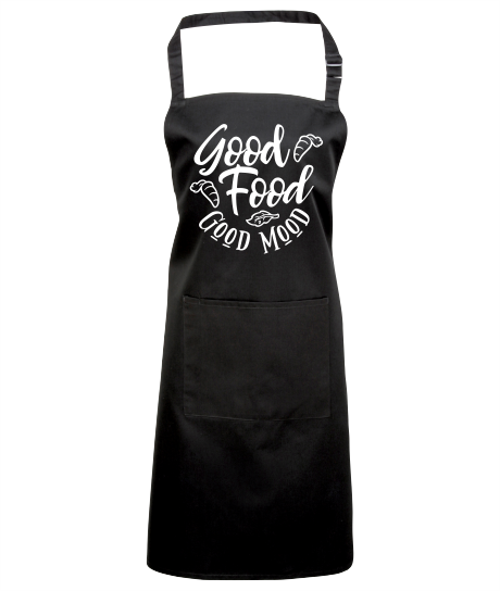 Good Food Good Mood Pocket Apron - Adult