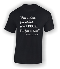 'Free at Last, Free at Last' Divorce T-Shirt