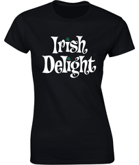 'Irish Delight' T-Shirt - Ladies Crew Neck