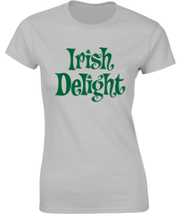 'Irish Delight' T-Shirt - Ladies Crew Neck