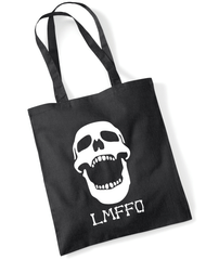 LMFFO Skull Halloween Tote Bag