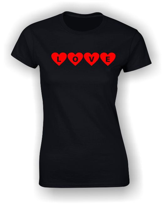 Love Hearts Valentine's T-Shirt