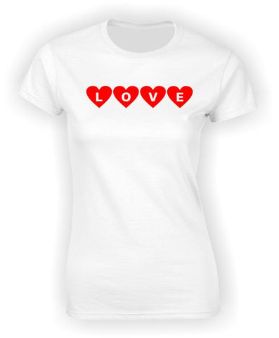 Love Hearts Valentine's T-Shirt