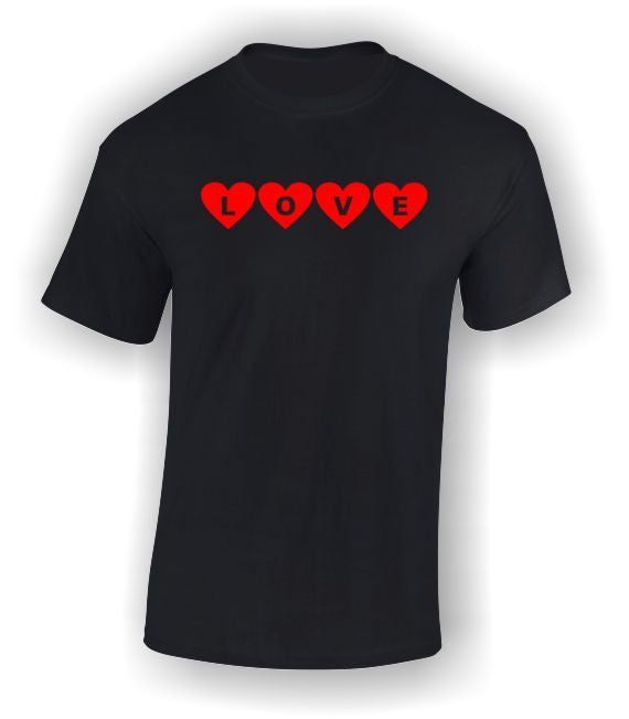 Love Hearts Valentine's T-Shirt