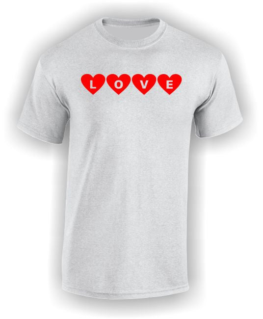 Love Hearts Valentine's T-Shirt