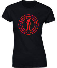 Northern Ghoul (Zombie) - Fun Halloween T-Shirt - Ladies Crew Neck - Northern Soul