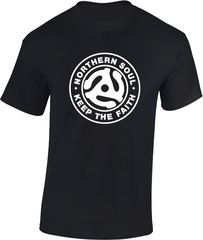 Northern Soul, 45 Adaptor T-Shirt (a) - Mens