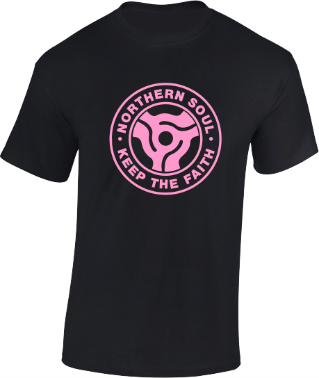Northern Soul, 45 Adaptor T-Shirt (b) - Mens