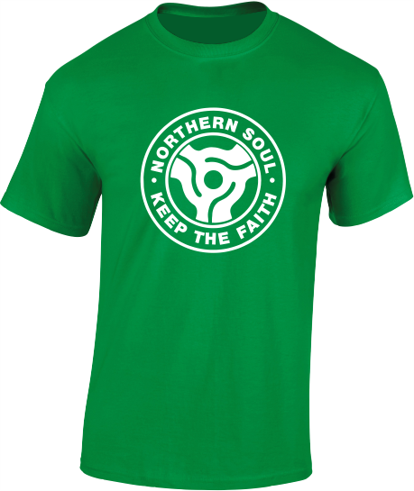 Northern Soul, 45 Adaptor T-Shirt (b) - Mens