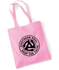 Northern Soul, Keep The Faith (45 Adaptor a) Tote Bag