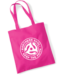 Northern Soul, Keep The Faith (45 Adaptor a) Tote Bag