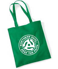 Northern Soul, Keep The Faith (45 Adaptor a) Tote Bag