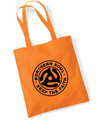 Northern Soul, Keep The Faith (45 Adaptor a) Tote Bag