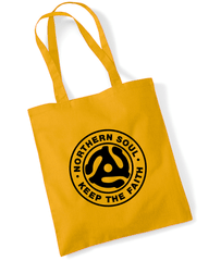 Northern Soul, Keep The Faith (45 Adaptor a) Tote Bag