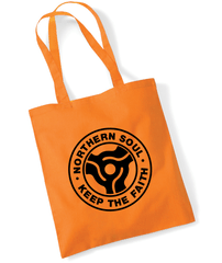 Northern Soul, Keep The Faith (45 Adaptor b) Tote Bag