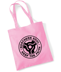 Northern Soul, Keep The Faith (45 Adaptor b) Tote Bag