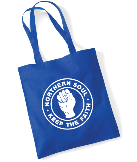 Northern Soul, Keep The Faith (Fist) Tote Bag