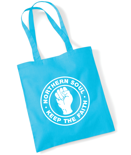Northern Soul, Keep The Faith (Fist) Tote Bag