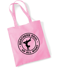 Northern Soul, Up All Night (Dancer) Tote Bag