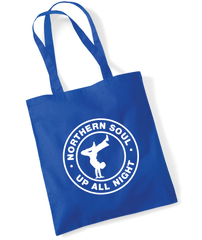 Northern Soul, Up All Night (Dancer) Tote Bag
