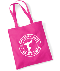 Northern Soul, Up All Night (Dancer) Tote Bag