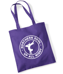 Northern Soul, Up All Night (Dancer) Tote Bag