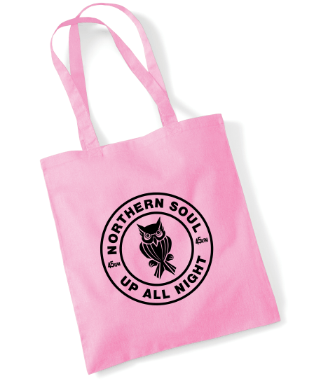 Northern Soul, Up All Night, Night Owl Tote Bag