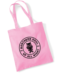 Northern Soul, Up All Night, Night Owl Tote Bag