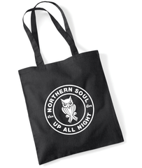 Northern Soul, Up All Night, Night Owl Tote Bag
