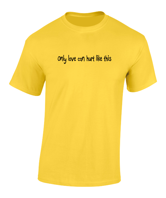 'Only love can hurt like this' T-Shirt