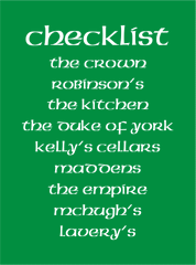 St. Patrick's Day Pub Crawl - Personalised T-Shirt