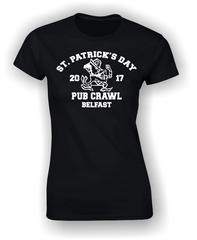 St. Patrick's Day Pub Crawl - Personalised T-Shirt
