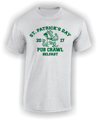 St. Patrick's Day Pub Crawl - Personalised T-Shirt
