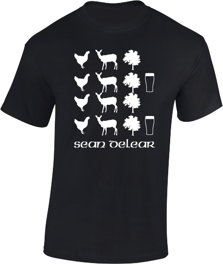 "A haon, a dó, a trí, DRINK!" Irish T-Shirt - Mens