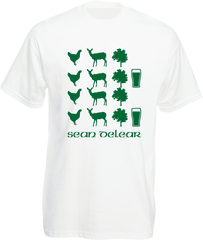 "A haon, a dó, a trí, DRINK!" Irish T-Shirt - Mens
