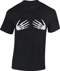 Groping Skeleton Hands - Halloween T-Shirt