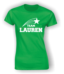 Personalised 'Team' T-Shirt (Occasion, Divorce, Support etc)