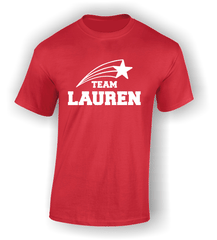 Personalised 'Team' T-Shirt (Occasion, Divorce, Support etc)