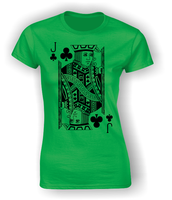 Jack of Clubs (Full) T-Shirt