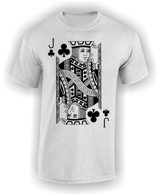 Jack of Clubs (Full) T-Shirt