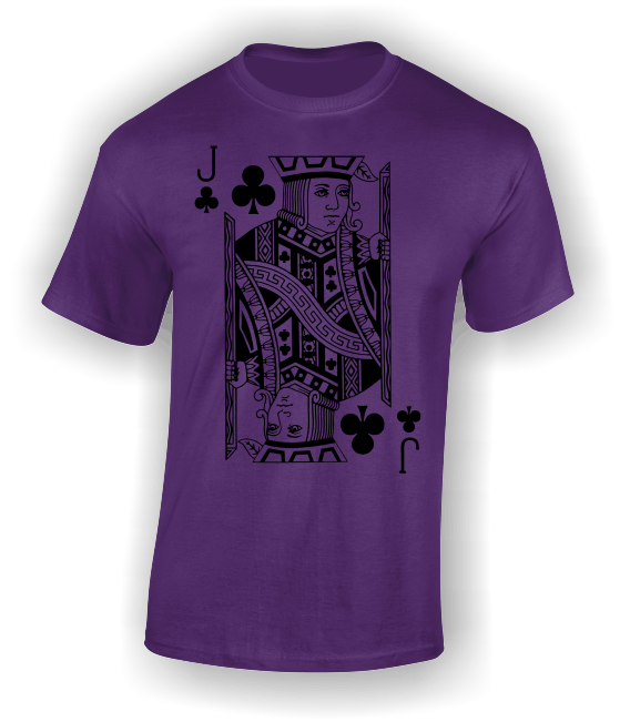 Jack of Clubs (Full) T-Shirt