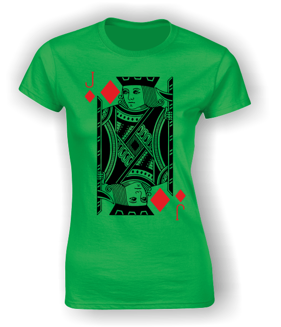 Jack of Diamonds (Full) T-Shirt