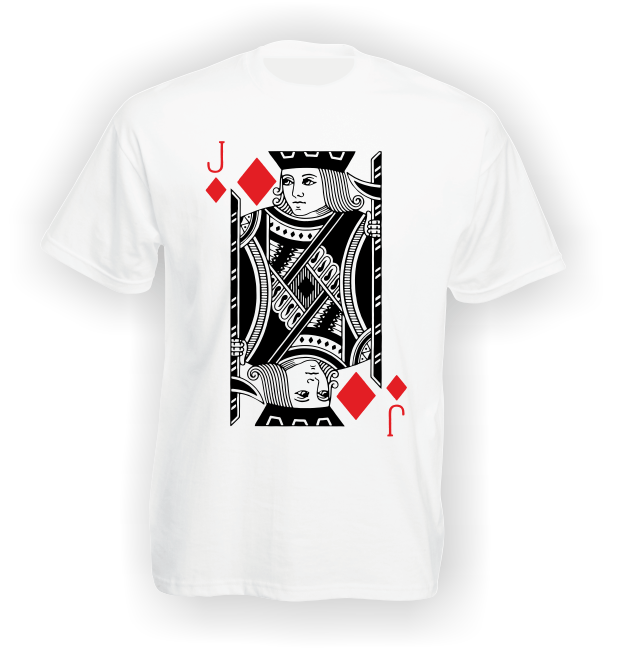 Jack of Diamonds (Full) T-Shirt