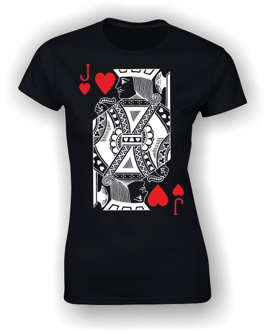 Jack of Hearts (Full) T-Shirt