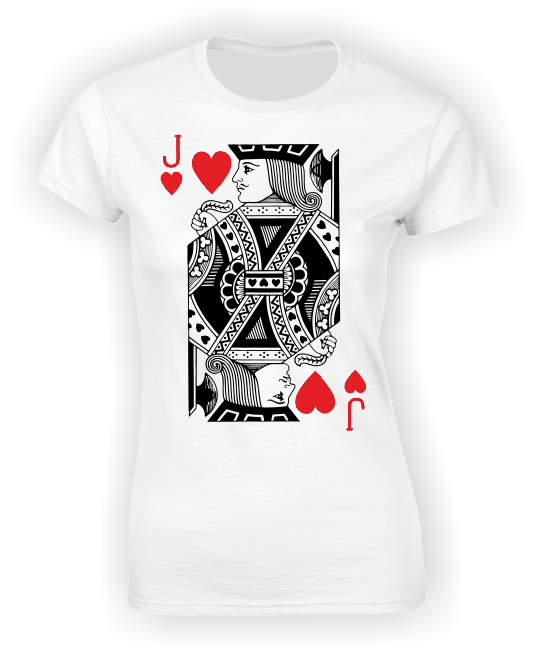 Jack of Hearts (Full) T-Shirt