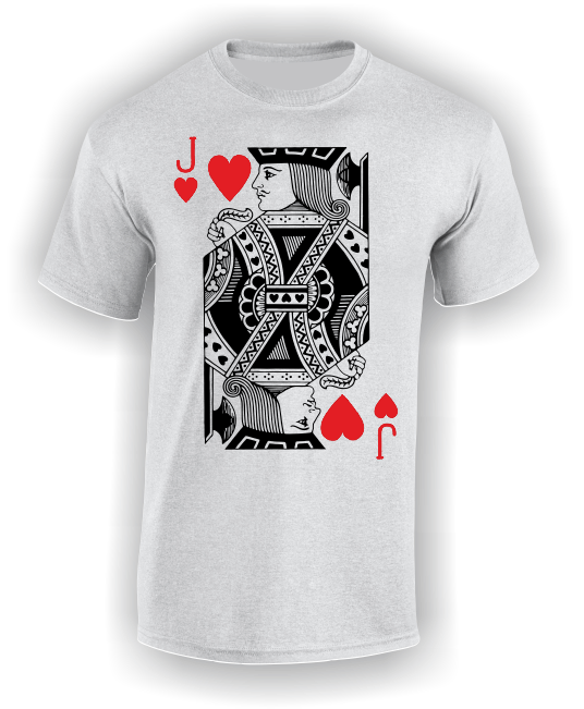 Jack of Hearts (Full) T-Shirt