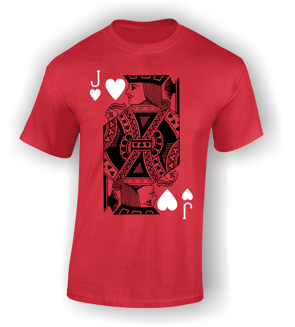 Jack of Hearts (Full) T-Shirt