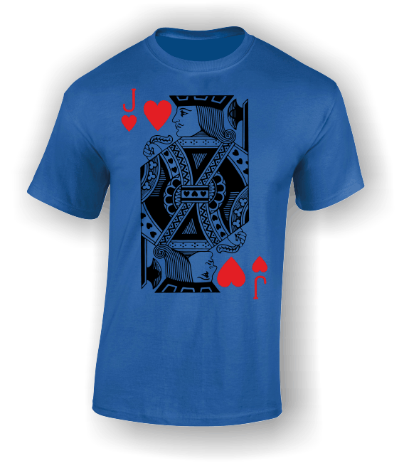 Jack of Hearts (Full) T-Shirt