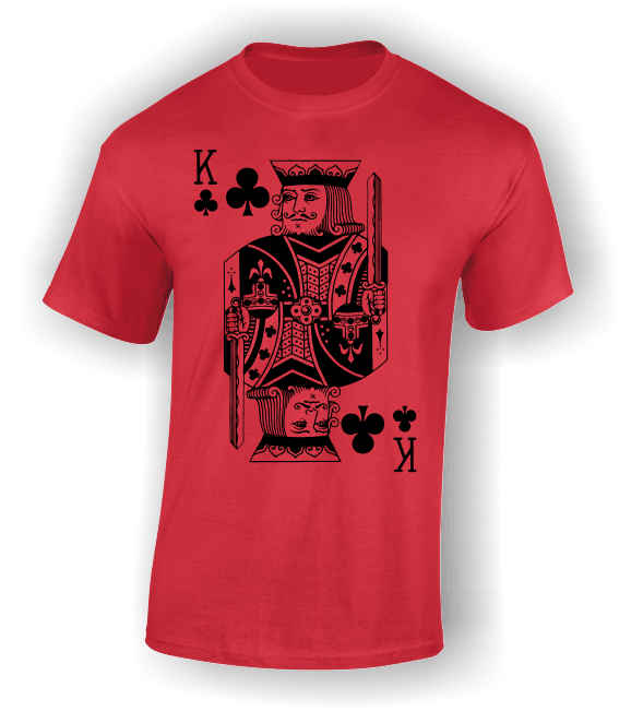 King of Clubs (Full) T-Shirt
